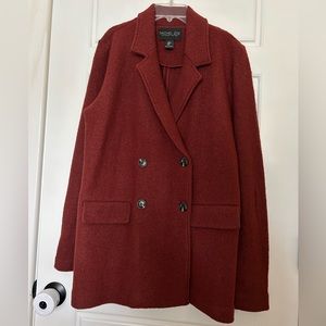 Rachel Zoe Medium Rust Blazer Jacket